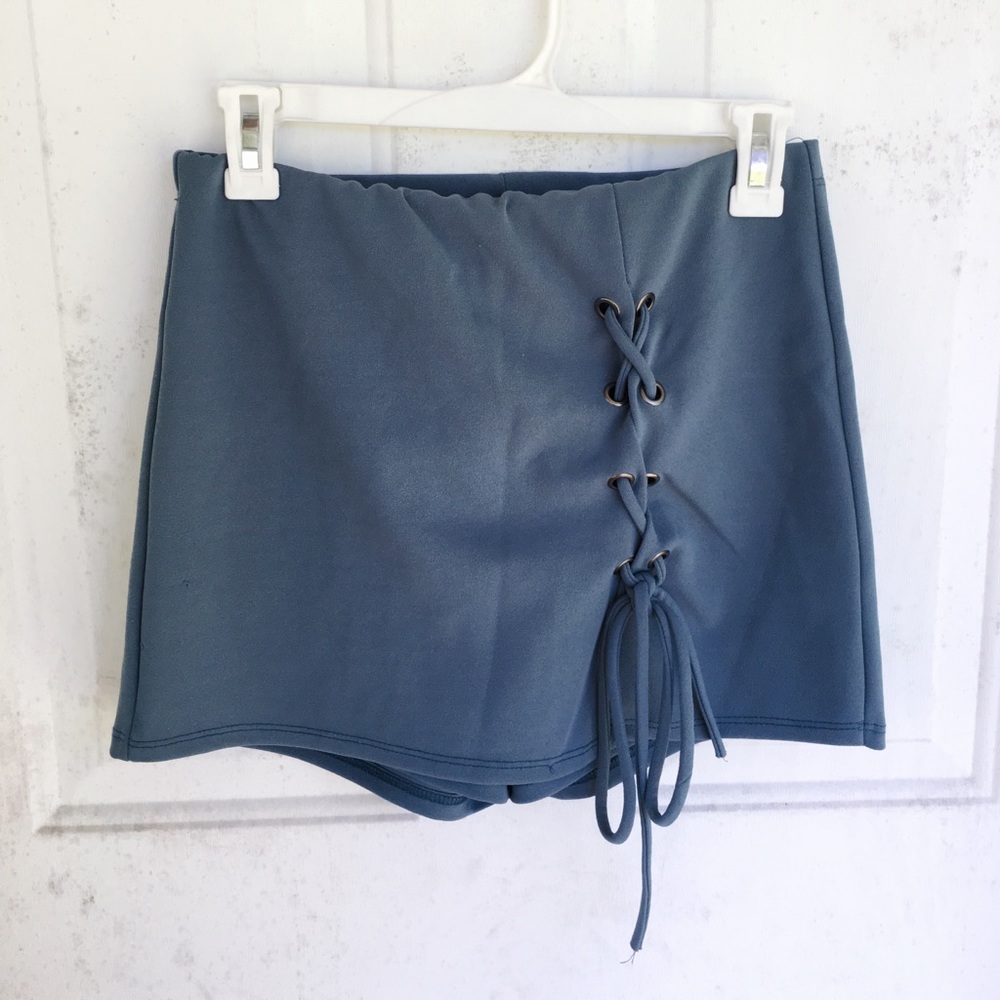 BlueBlush Teal Skort